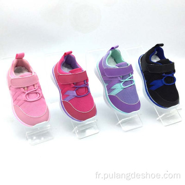 Grossistes chaussures en bas âge chaussures Nouvelle fashion fille baskets